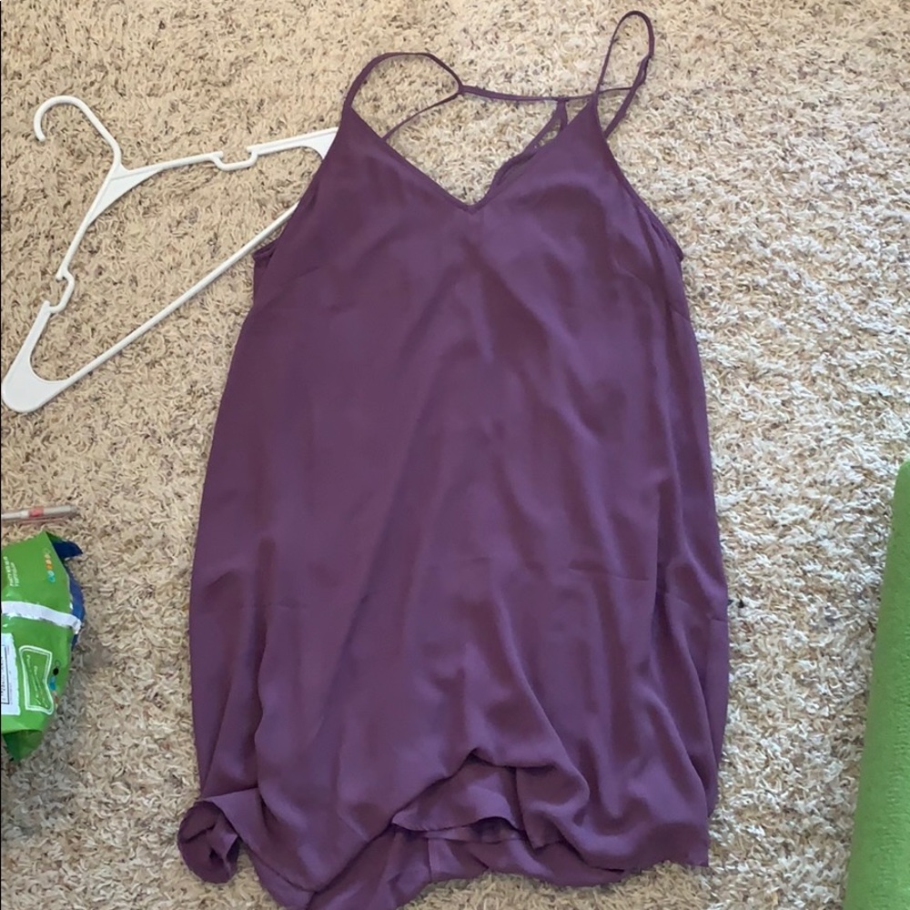 Purple lush dress